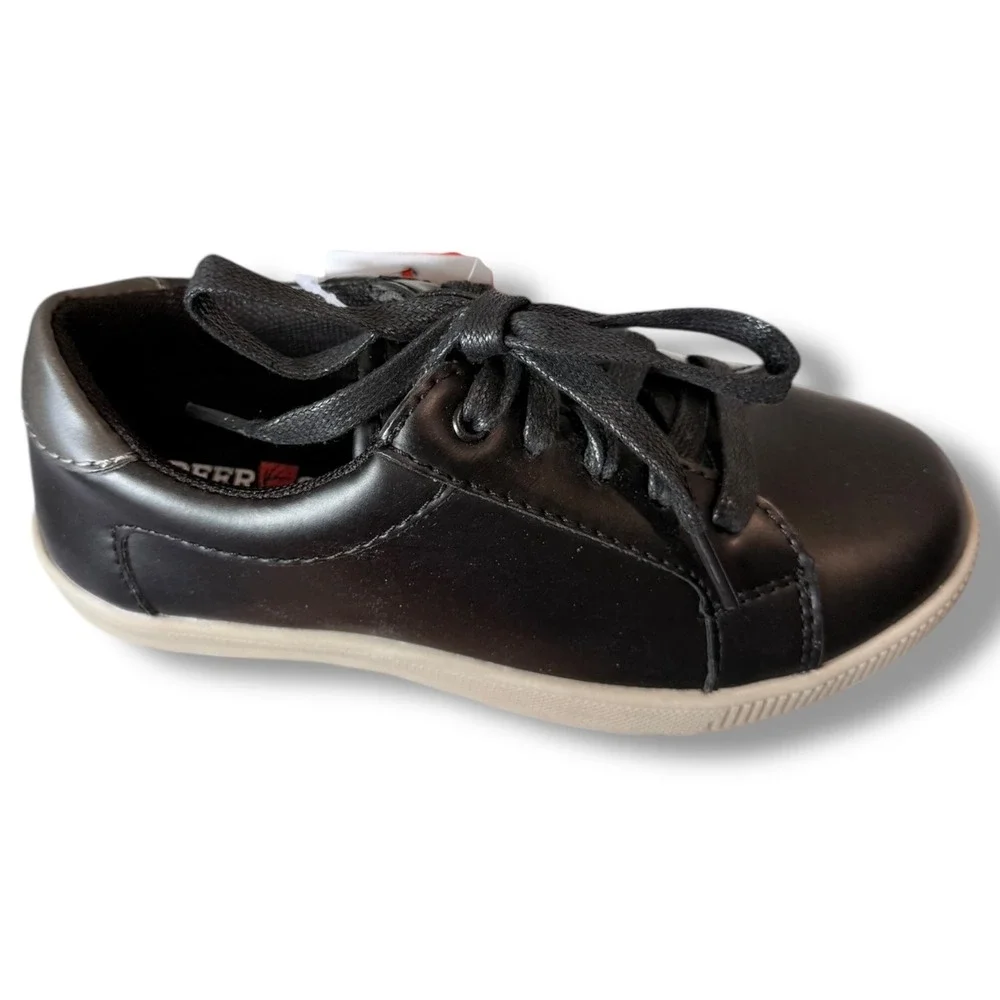 Deer Stags Joshua Black Sneakers Shoes Kids Size 13M Lace Up